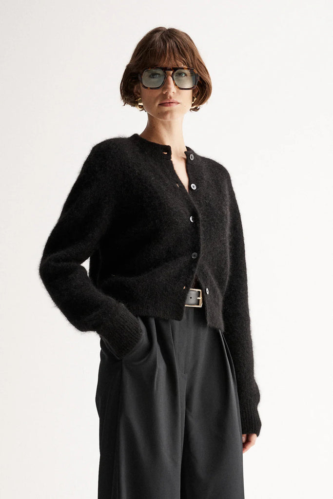 Elka - Abigail Knit Cardigan - Black