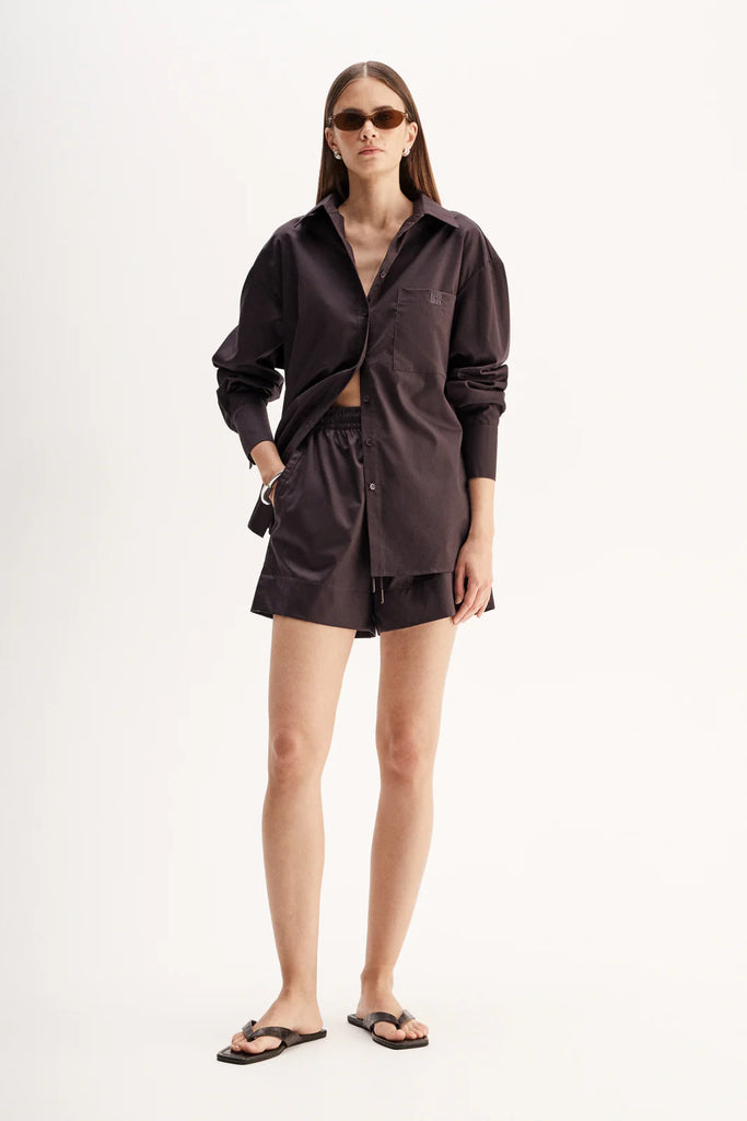 Elka- Austin Shirt- Chocolate