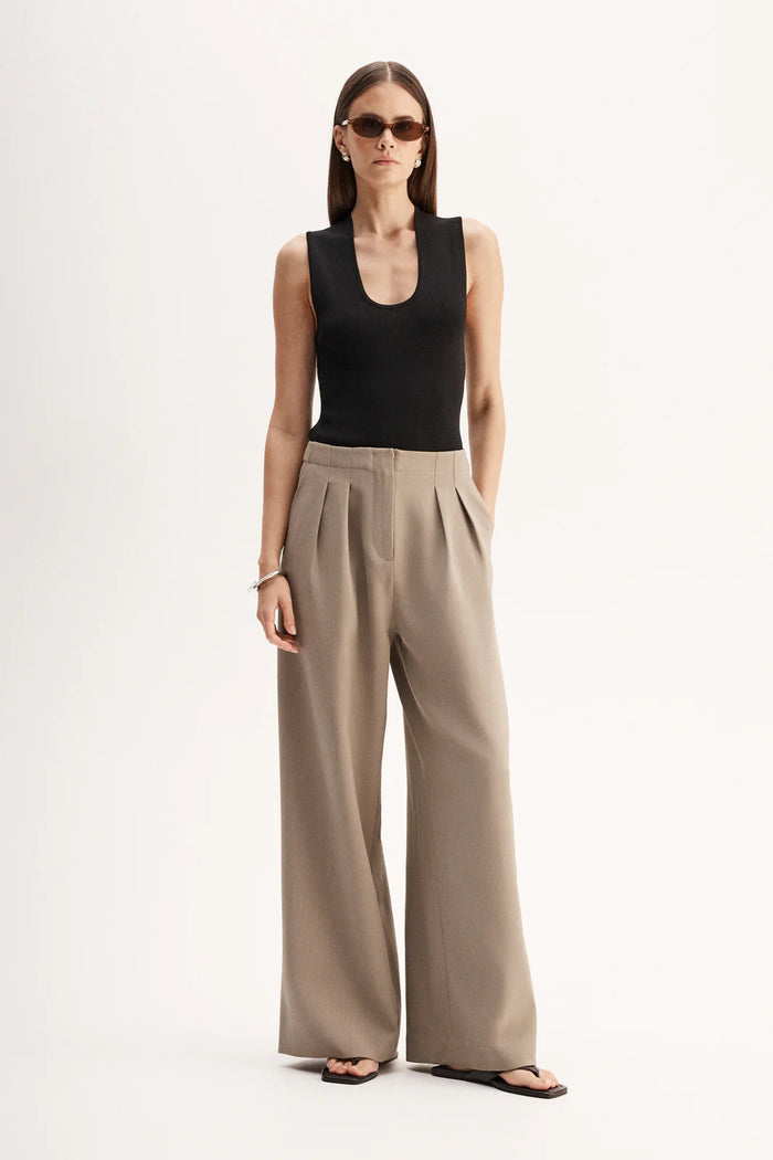 Elka- Lora Pant - Taupe