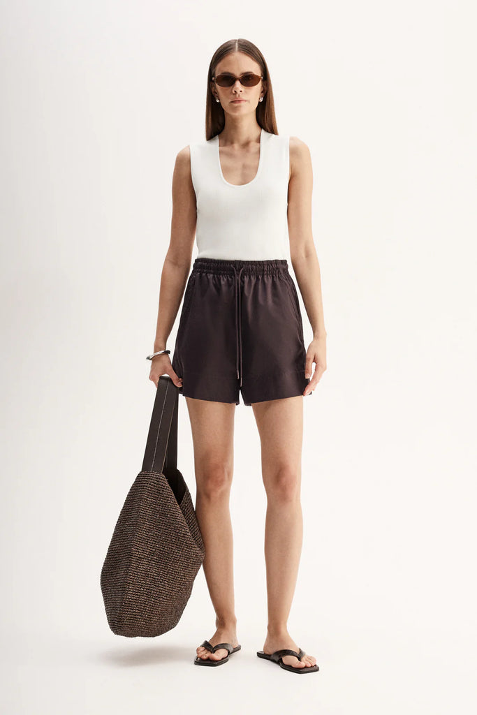 Elka- Austin Short- Chocolate