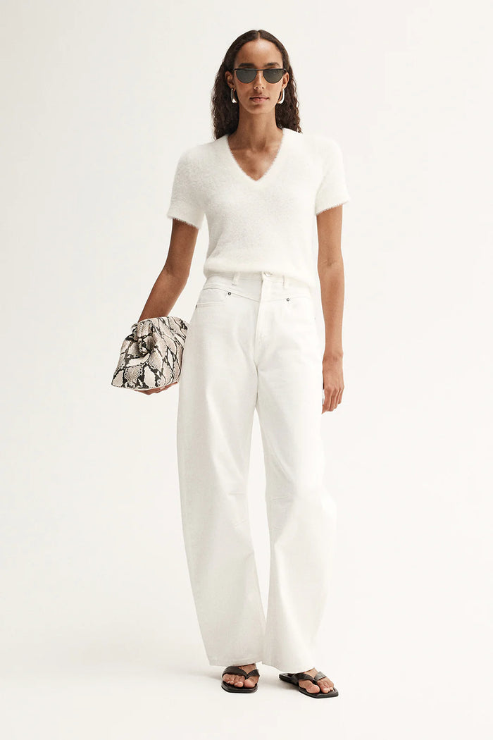 Elka - Landon Knit Top - Ivory