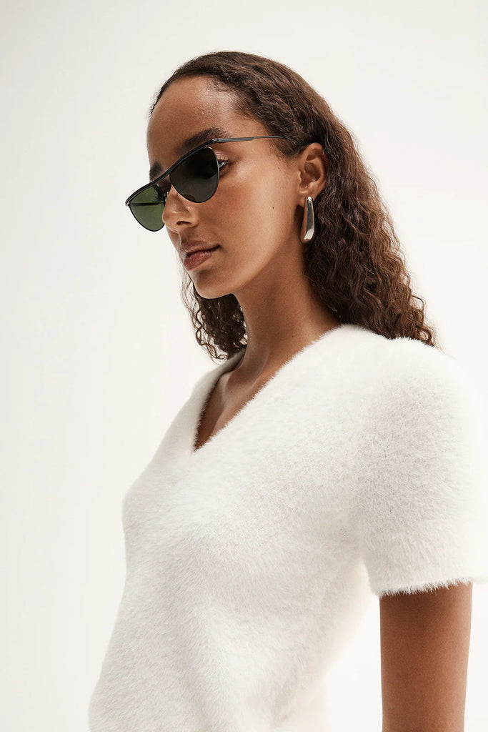 Elka - Landon Knit Top - Ivory