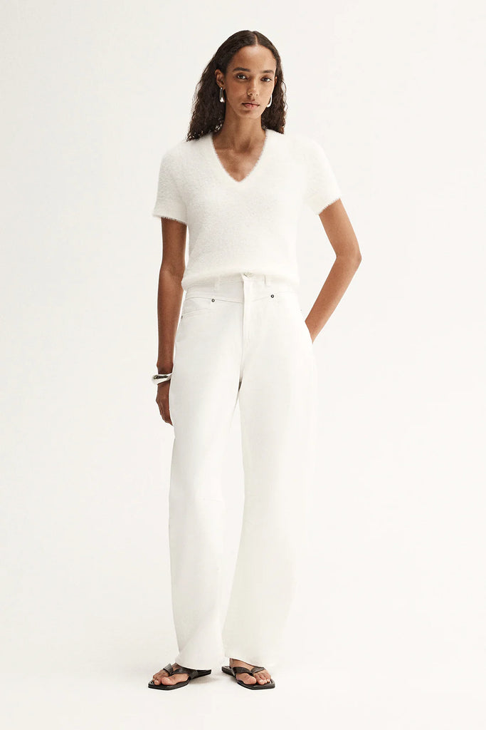Elka - Landon Knit Top - Ivory