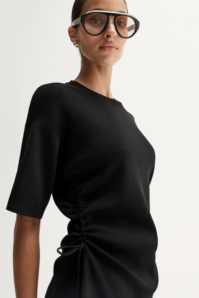 Elka - Marley Knit Top - Black