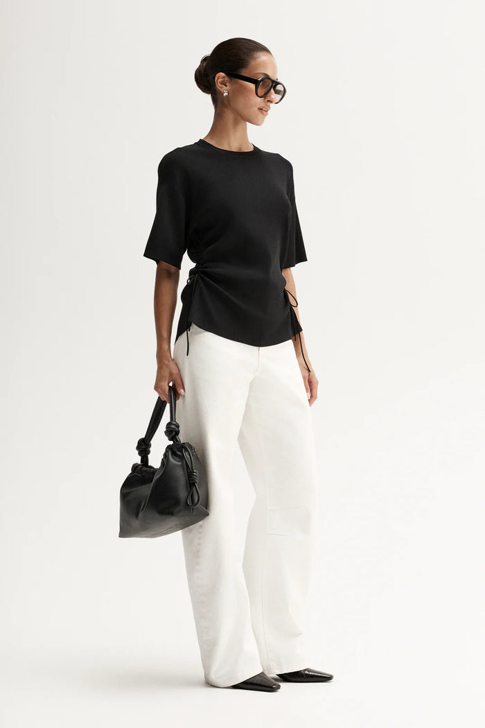 Elka - Marley Knit Top - Black