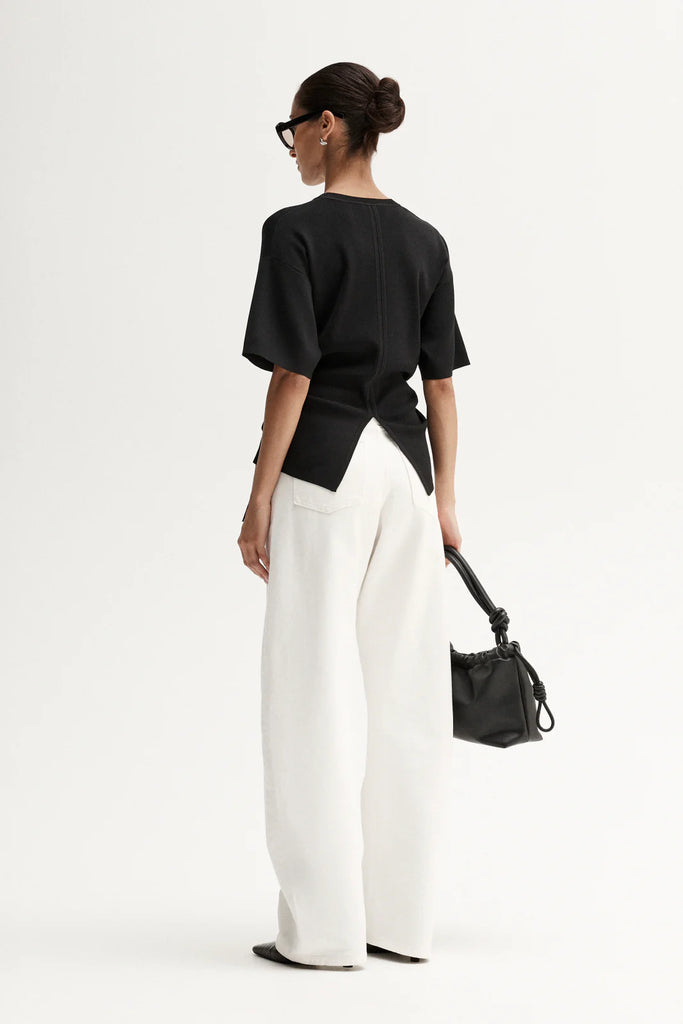 Elka - Marley Knit Top - Black