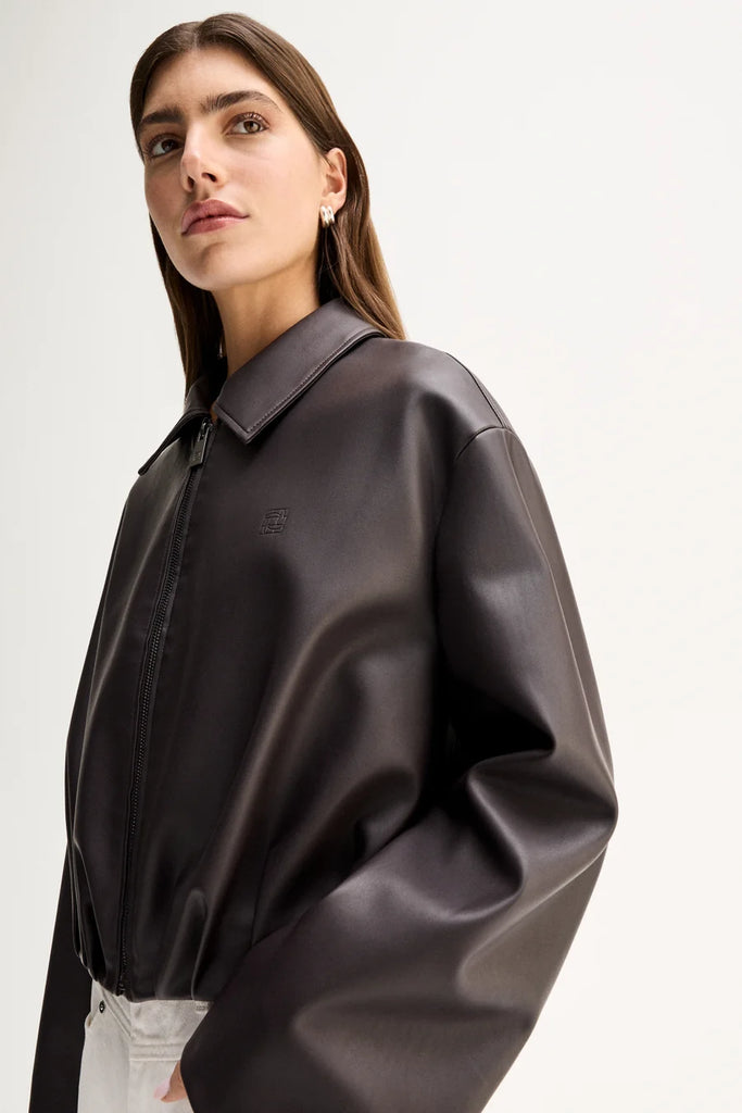 Elka - Rae Jacket -AUBERGINE