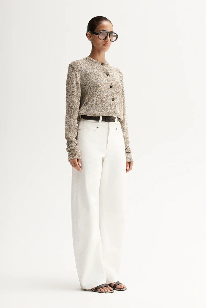 Elka - Hale Knit Cardigan - Moss Mix