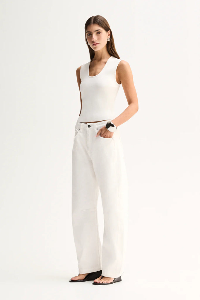 Elka - Mayfield Denim Pant - Ivory