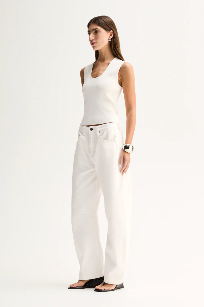 Elka - Mayfield Denim Pant - Ivory