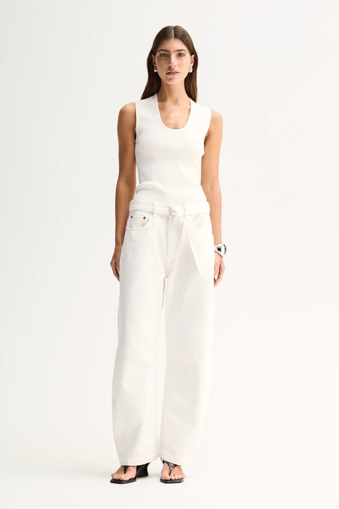 Elka - Mayfield Denim Pant - Ivory
