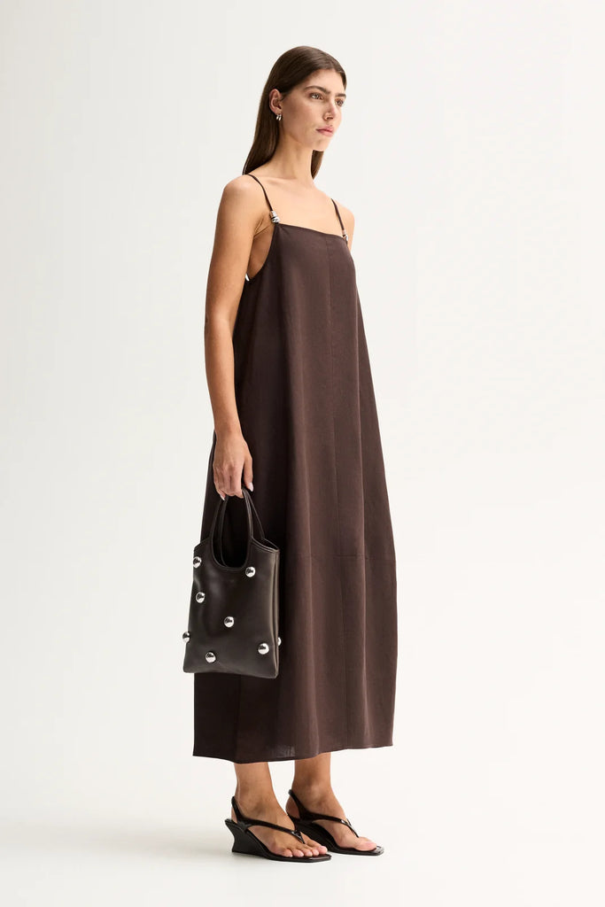 Elka - Carlo Maxi Dress - Chocolate