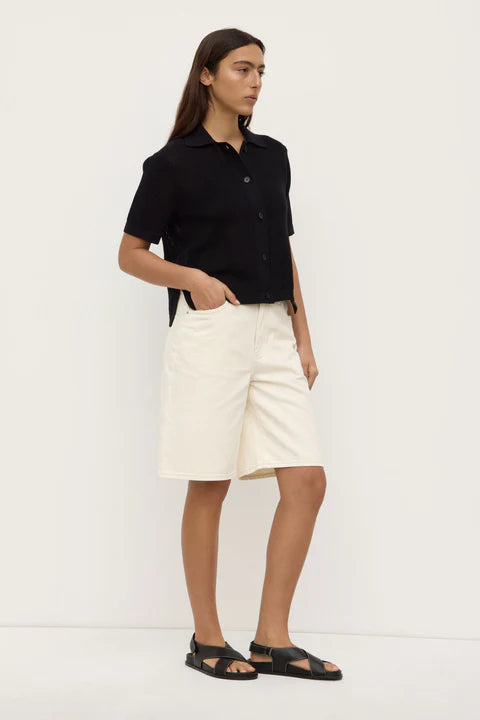 Assembly Label - Kismet Knit Short Sleeve Shirt - Black