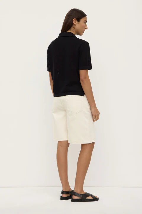 Assembly Label - Kismet Knit Short Sleeve Shirt - Black