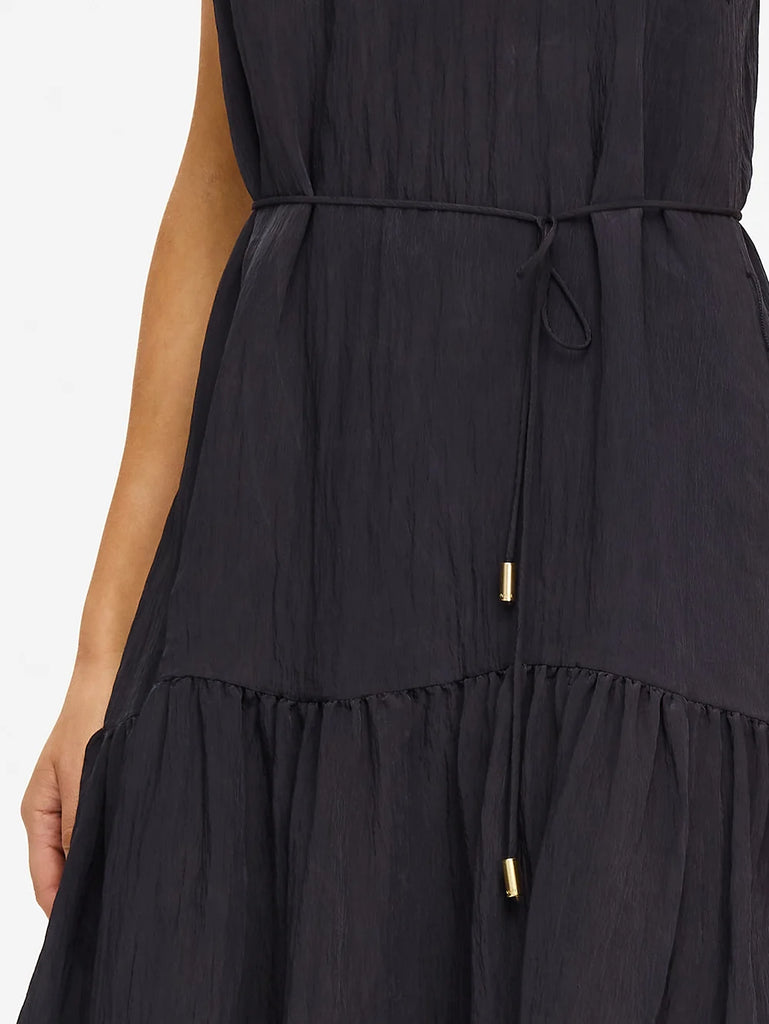 Kivari- Uma Maxi Dress- Charcoal