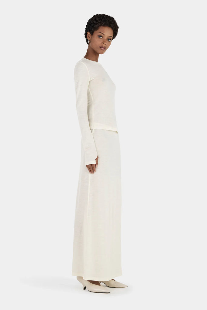 Hansen & Gretel  - Lupe Wool Top - Ivory