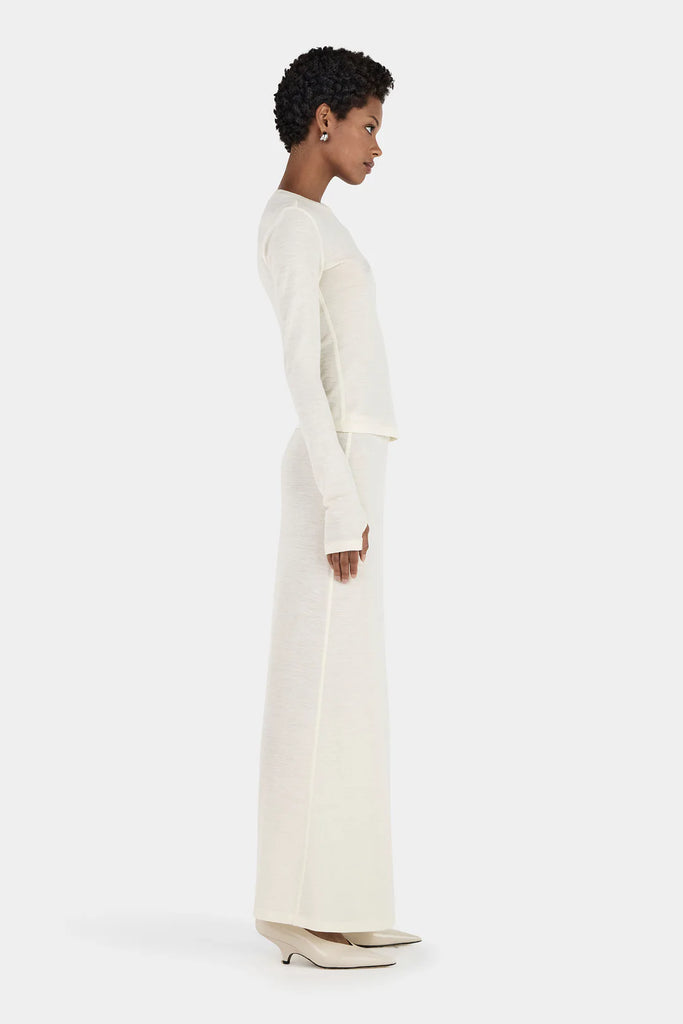 Hansen & Gretel  - Lupe Wool Top - Ivory