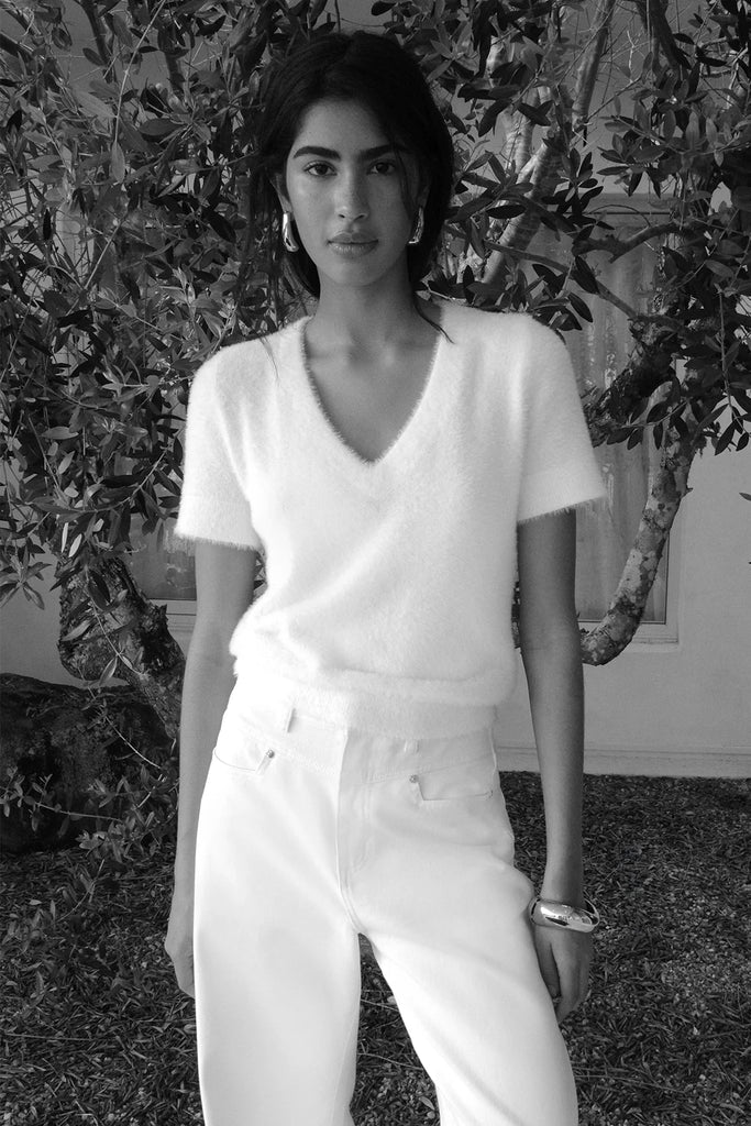 Elka - Landon Knit Top - Ivory