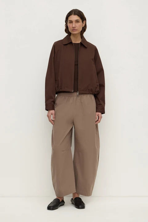 Assembly - Elaine Washed Cotton Pant - Dark Sand