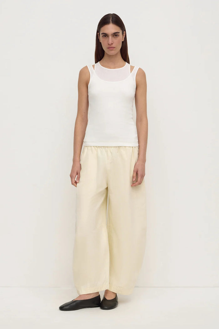 Assembly Label - Lola Barrel Pant - Vanilla