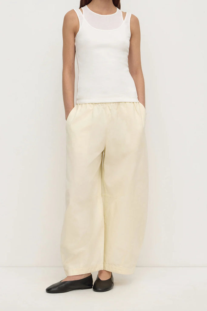 Assembly Label - Lola Barrel Pant - Vanilla