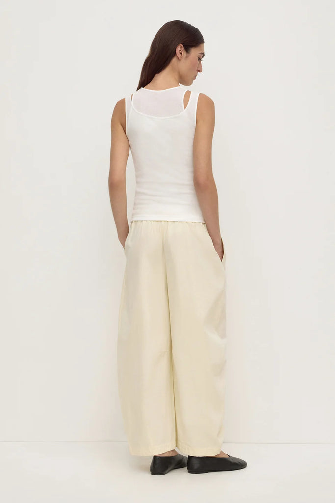 Assembly Label - Lola Barrel Pant - Vanilla