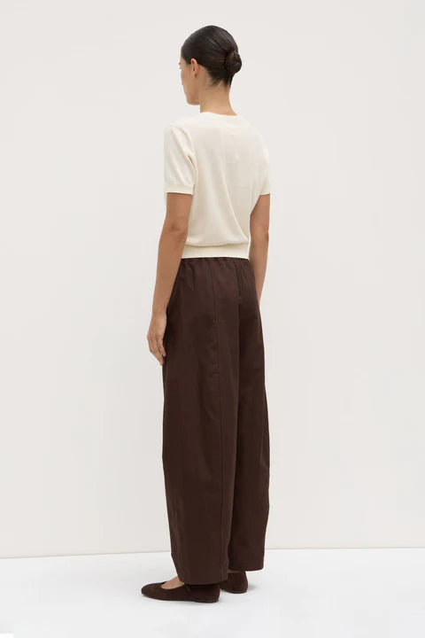 Assembly Label - Loxley Cotton Blend Pant - Ganache
