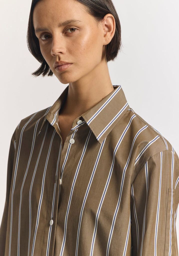 Viktoria & Woods - Confession Shirt - Colonades Stripe