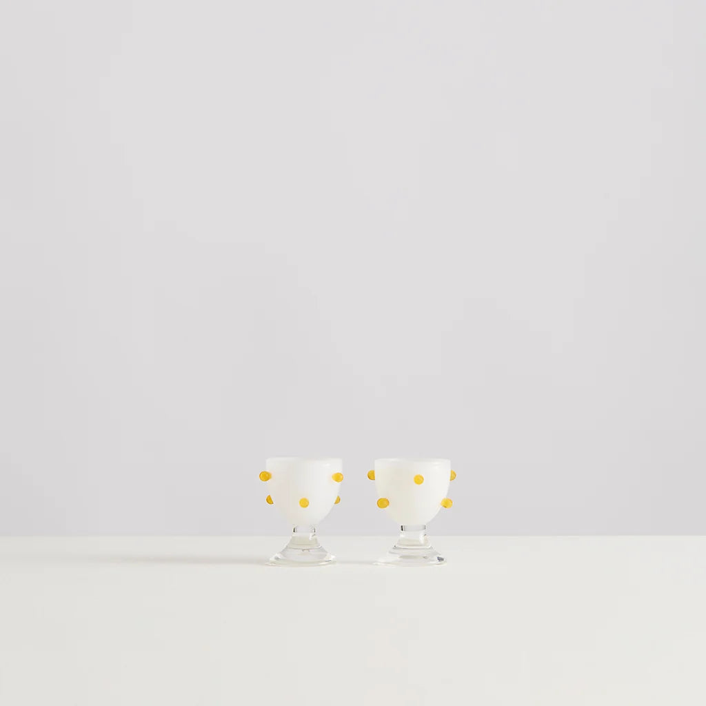 Maison Balzac - 2 Pomponette Egg Cups
