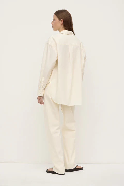 Assembly Label - Marigold Poplin Long Sleeve Shirt - Butter