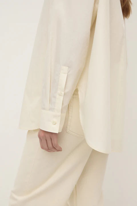 Assembly Label - Marigold Poplin Long Sleeve Shirt - Butter