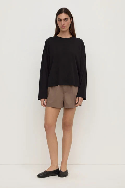 Assembly - Micha Poplin Short - Dark Sand