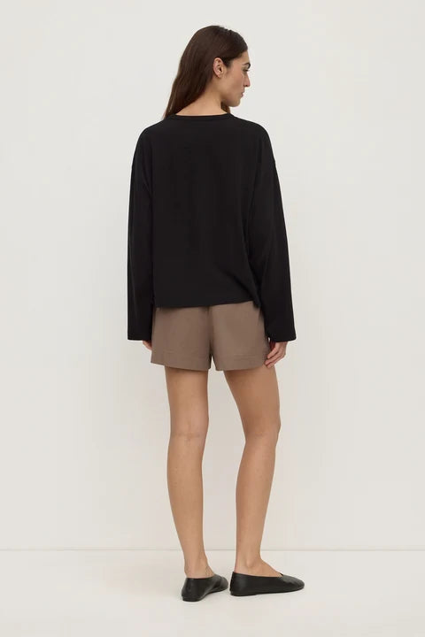 Assembly - Micha Poplin Short - Dark Sand