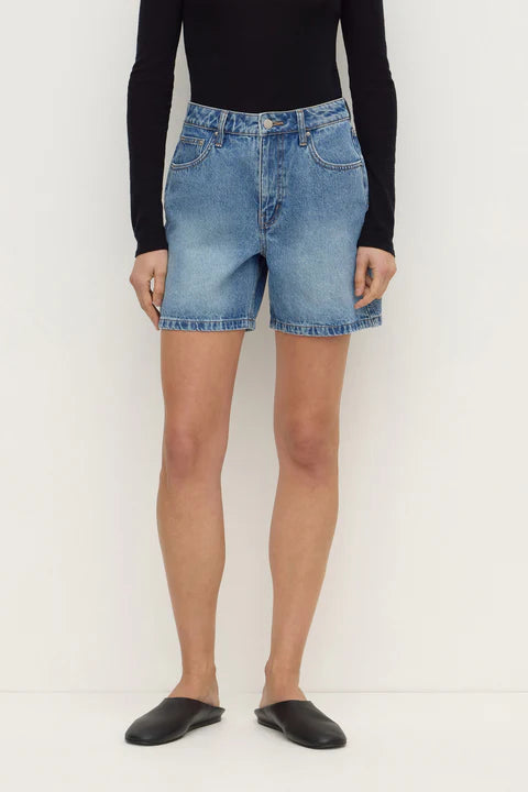 Assembly - Mid Rise Vintage Denim Short - Classic Blue