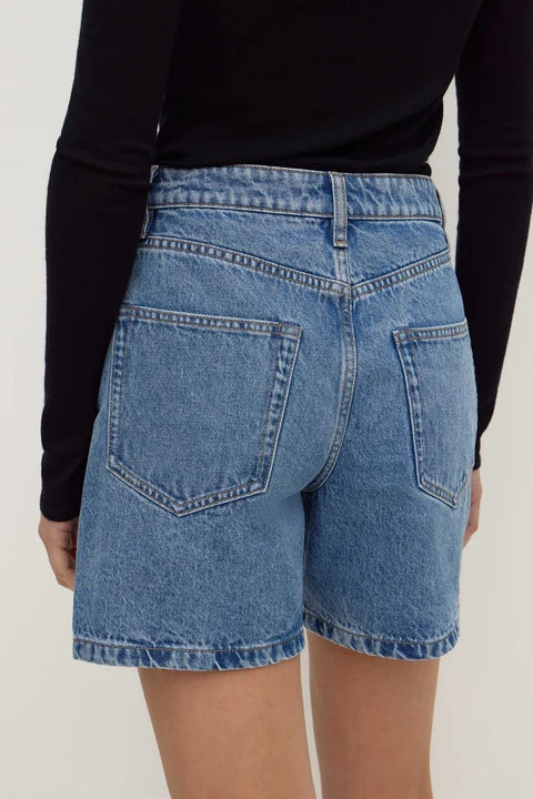 Assembly - Mid Rise Vintage Denim Short - Classic Blue