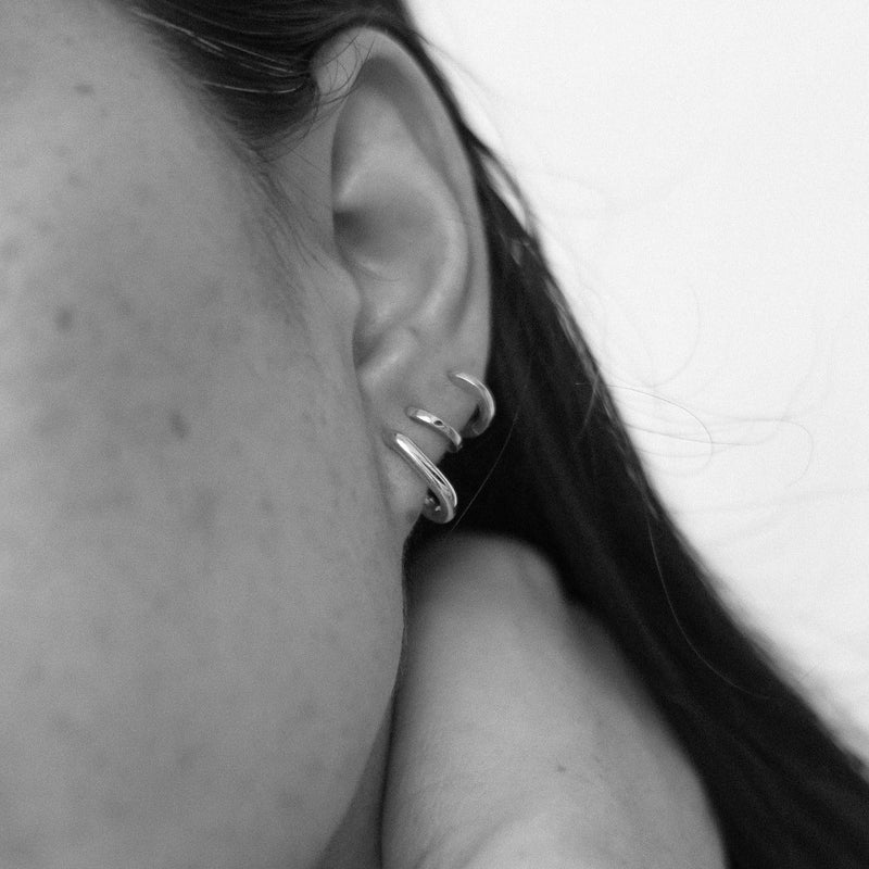 Saint Valentine - Amsterdam Hoops - Silver