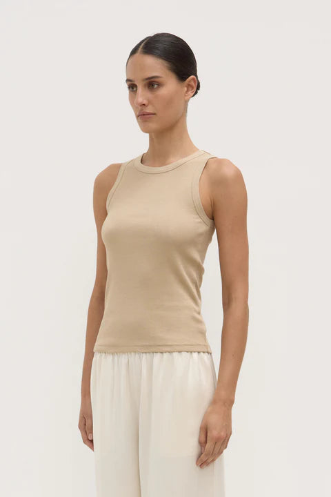 Assembly - Nika Rib Tank - Tan