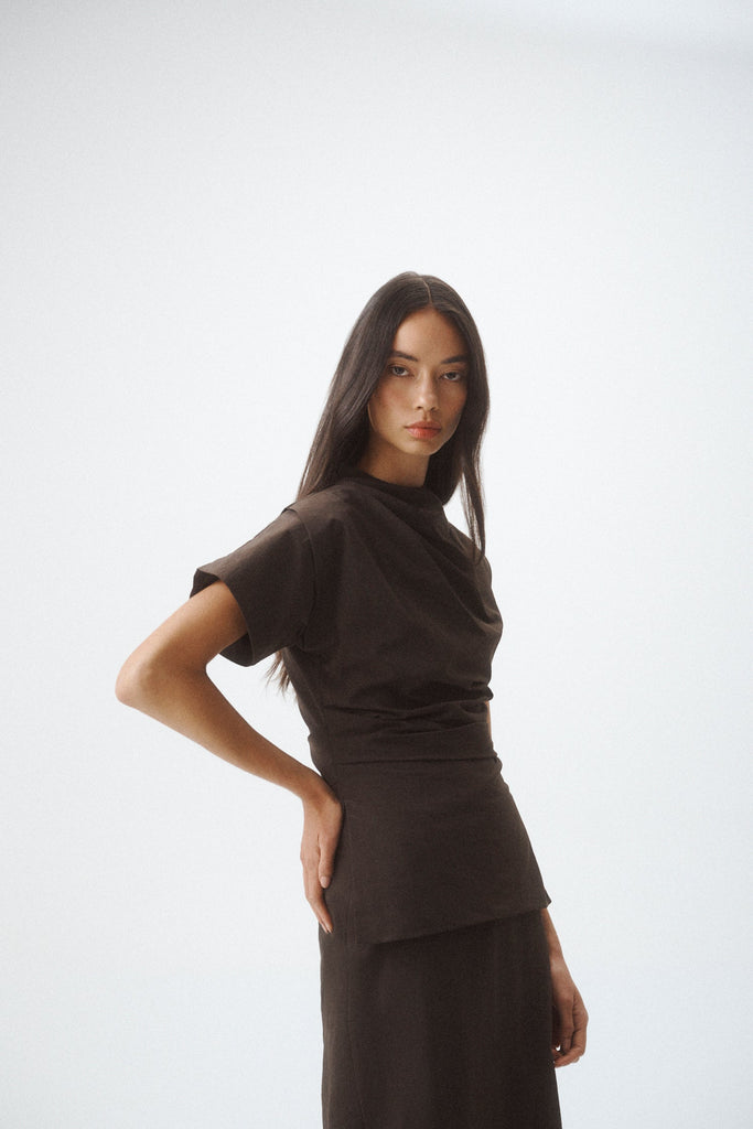 One of Others - Inka Top - Walnut