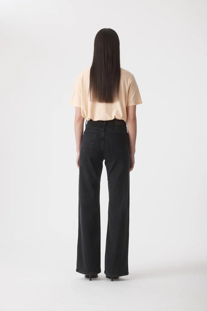 Outland Denim - Cindy High Rise Jean - Ash Black