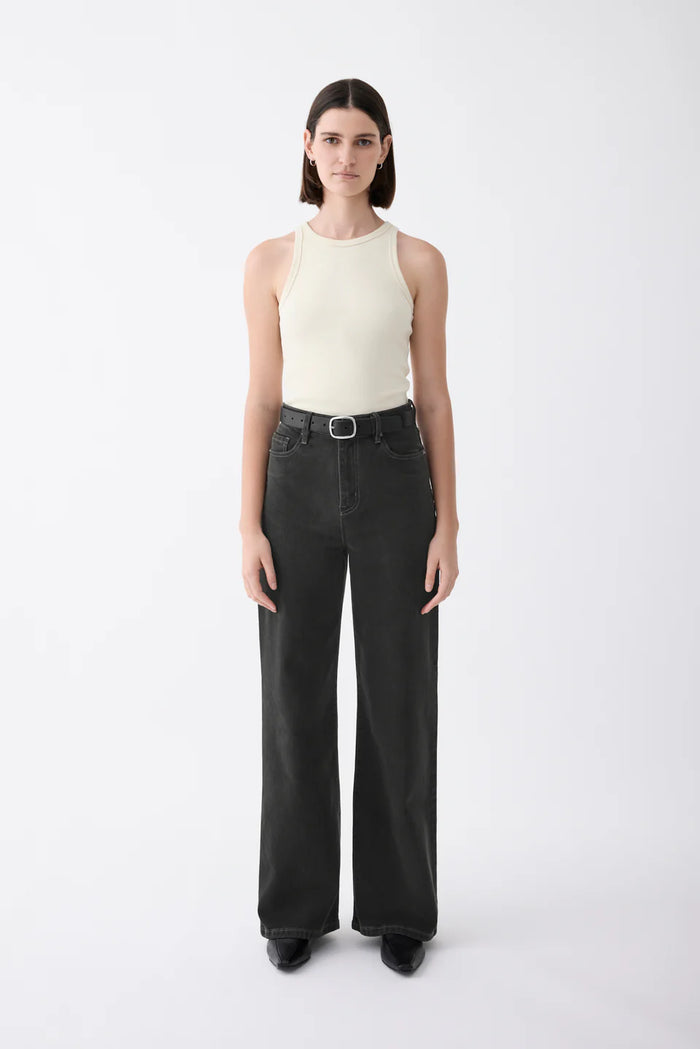 Outland Denim - Ellie High Wide Jean - Courage