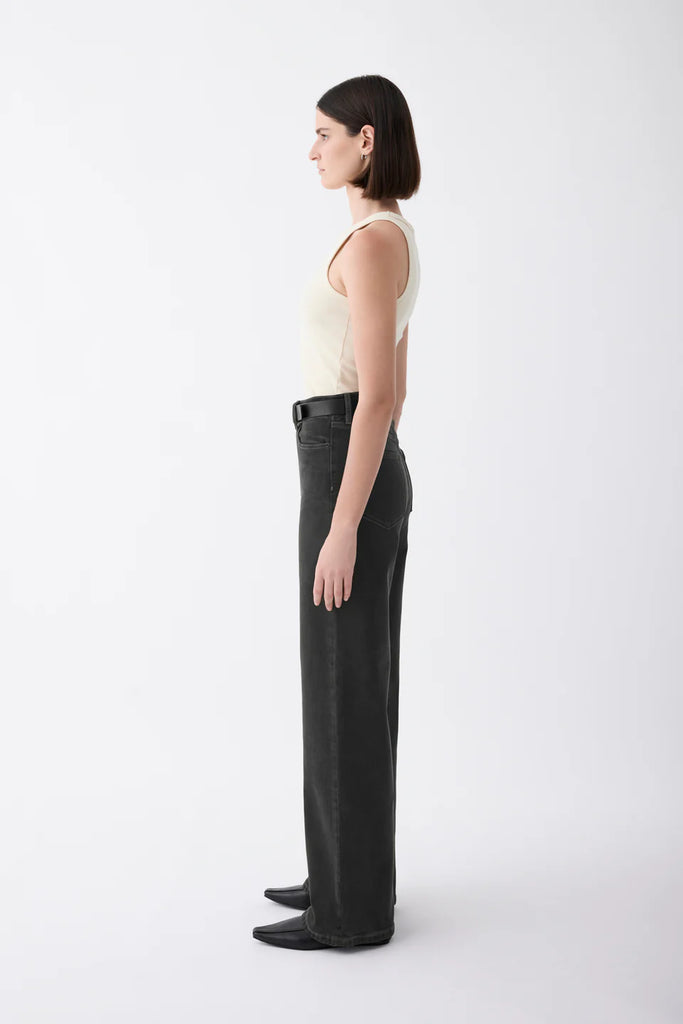 Outland Denim - Ellie High Wide Jean - Courage