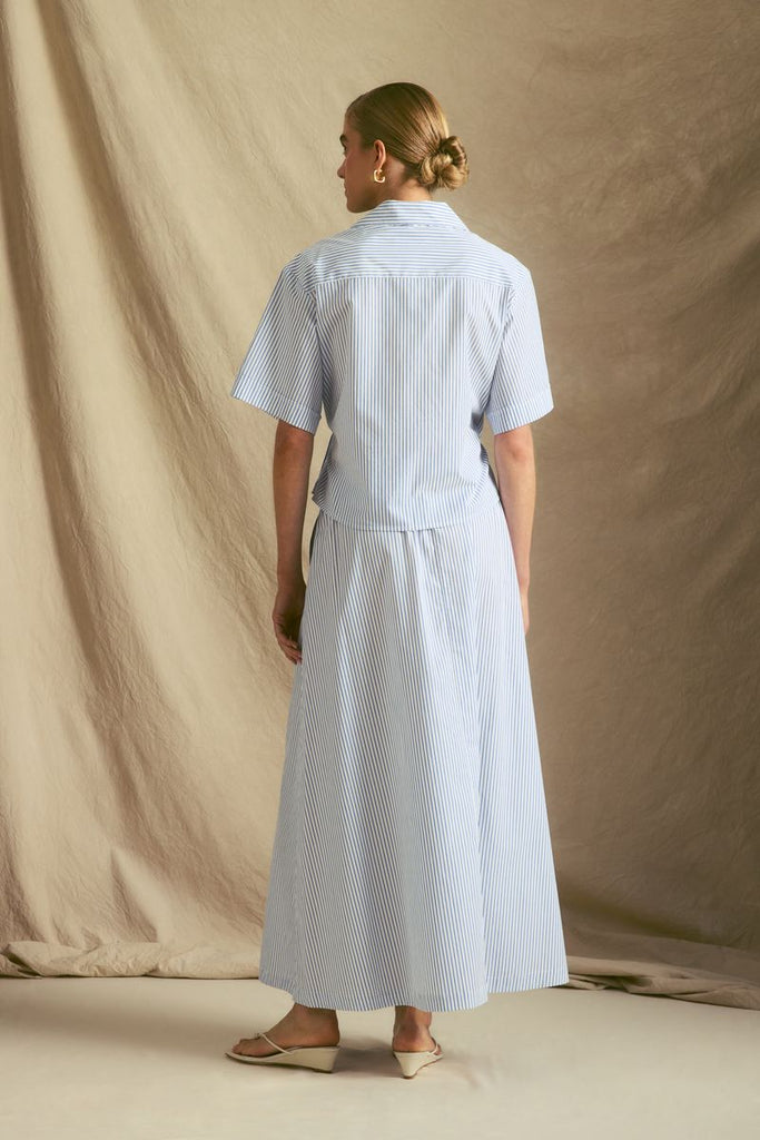 Viktoria & Woods- Zion Shirt- Maiden Stripe