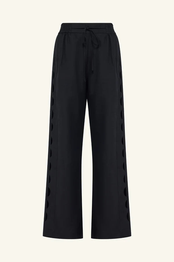 Shona Joy - Birdie Scallop Pant - Black
