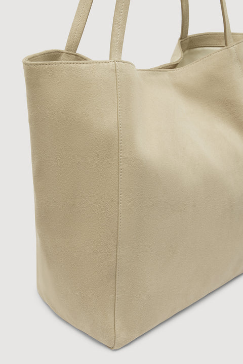 Assembly - Paige Suede Tote Bag - Sand
