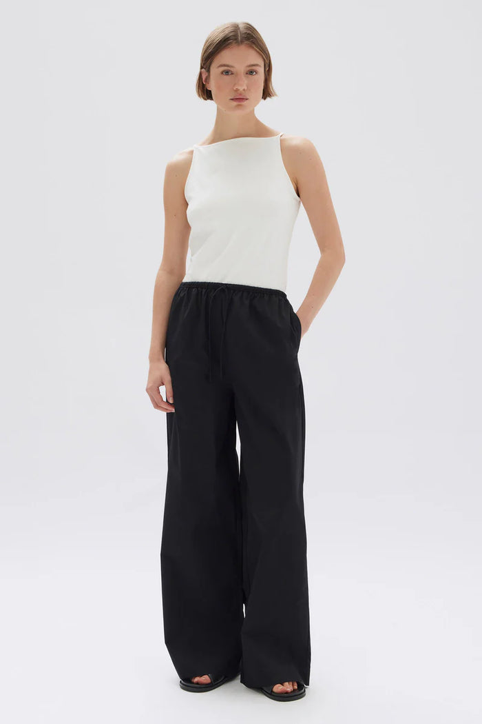 Assembly - Philipa Poplin Pant - Black