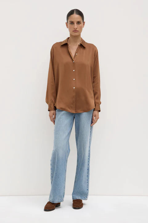 Assembly Label - Pippa Long Sleeve Shirt - Bronze