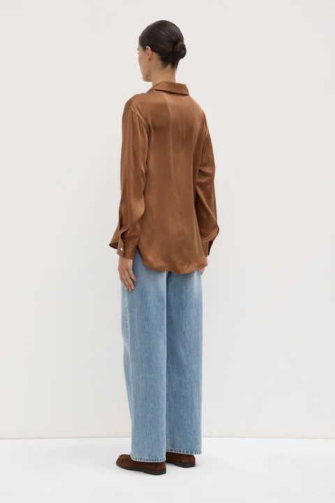 Assembly Label - Pippa Long Sleeve Shirt - Bronze