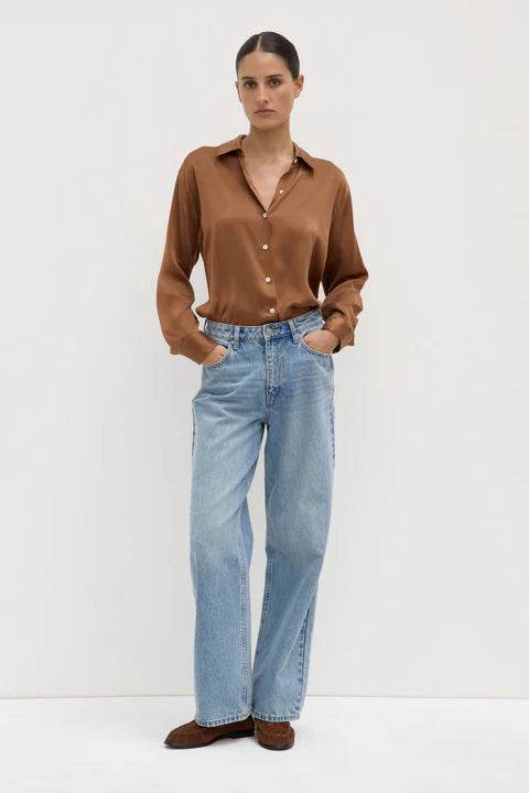 Assembly Label - Pippa Long Sleeve Shirt - Bronze