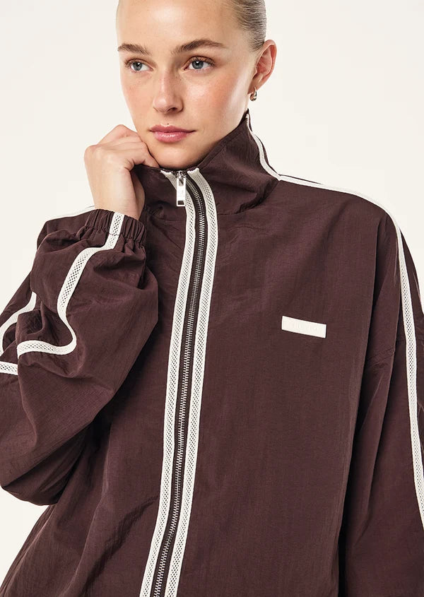 PE Nation - RADIUS JACKET-DARK PLUM