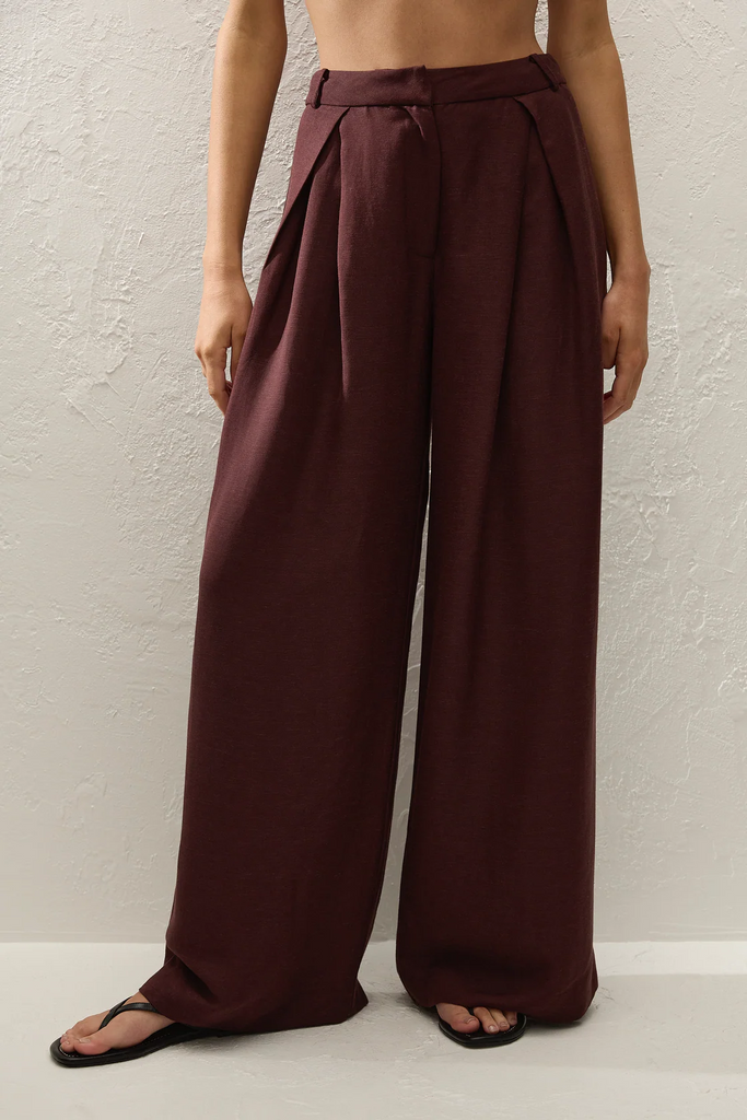 Faithful - ASTRID PANT - PORT